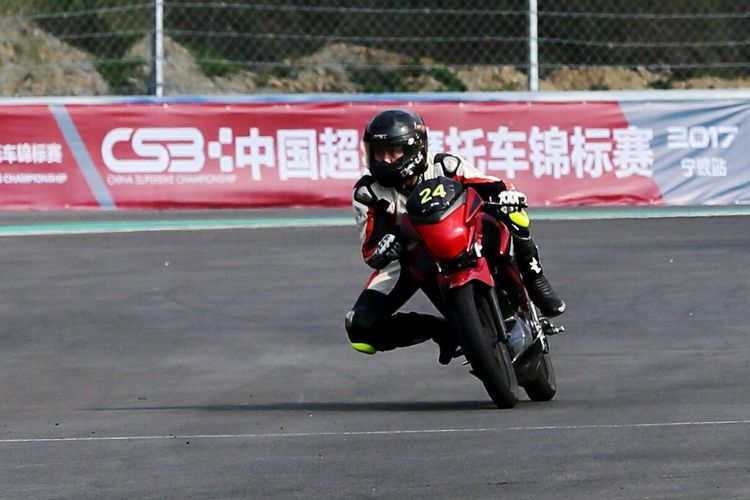 摩托车轰鸣,宁波国际赛道太酷了