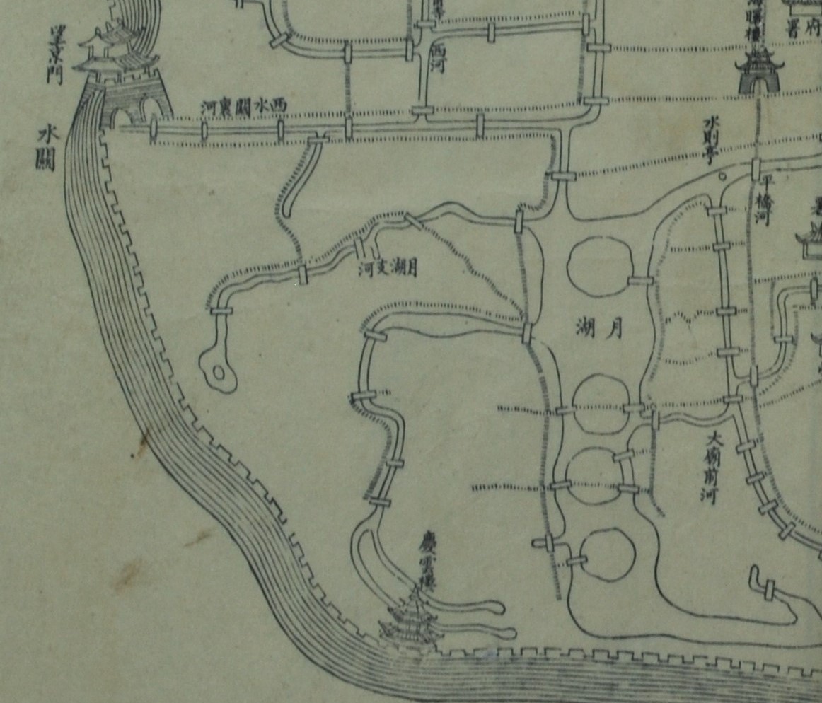 宁波古城地图图片