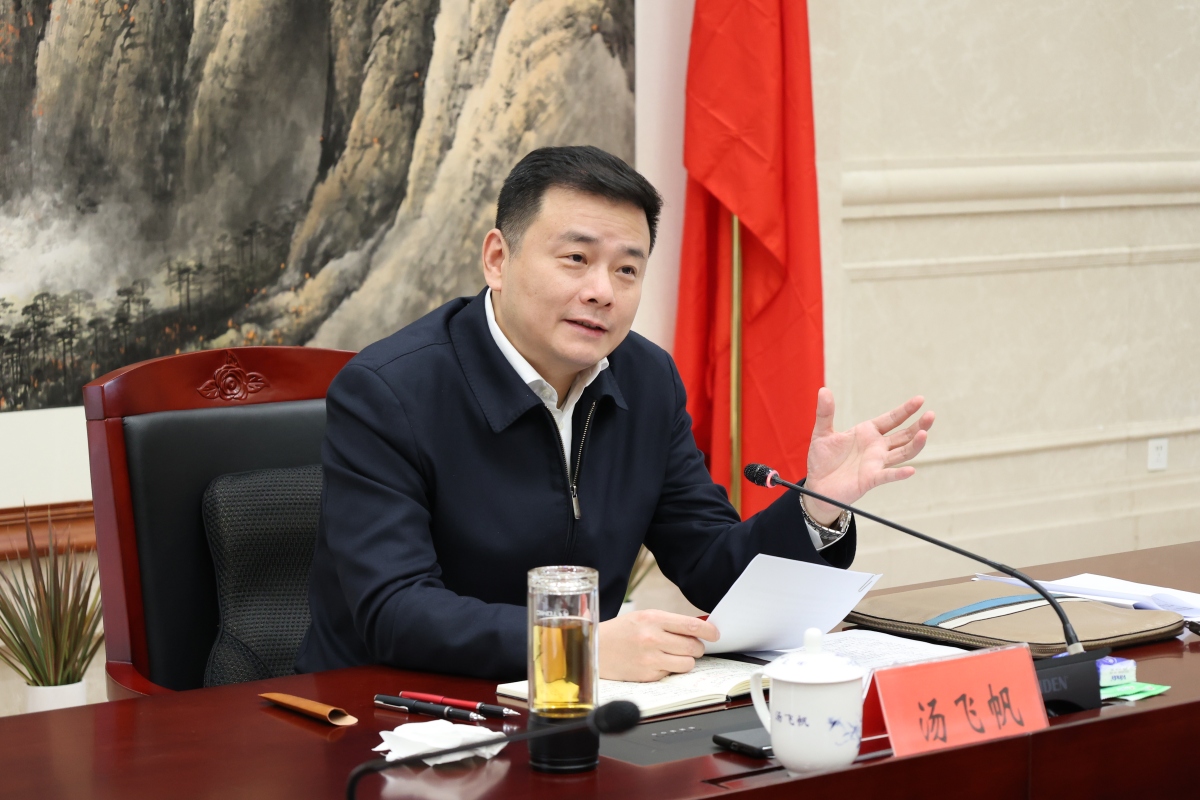 汤飞帆科学精准抓好常态化疫情防控坚决筑牢疫情防控的坚固防线